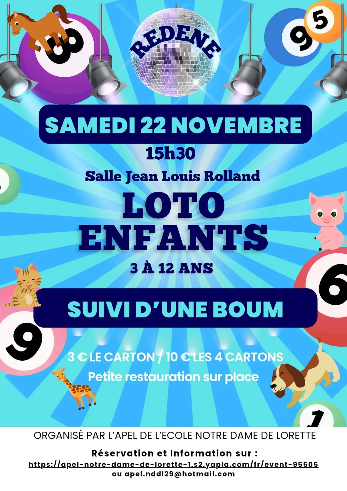 Loto enfants rédené