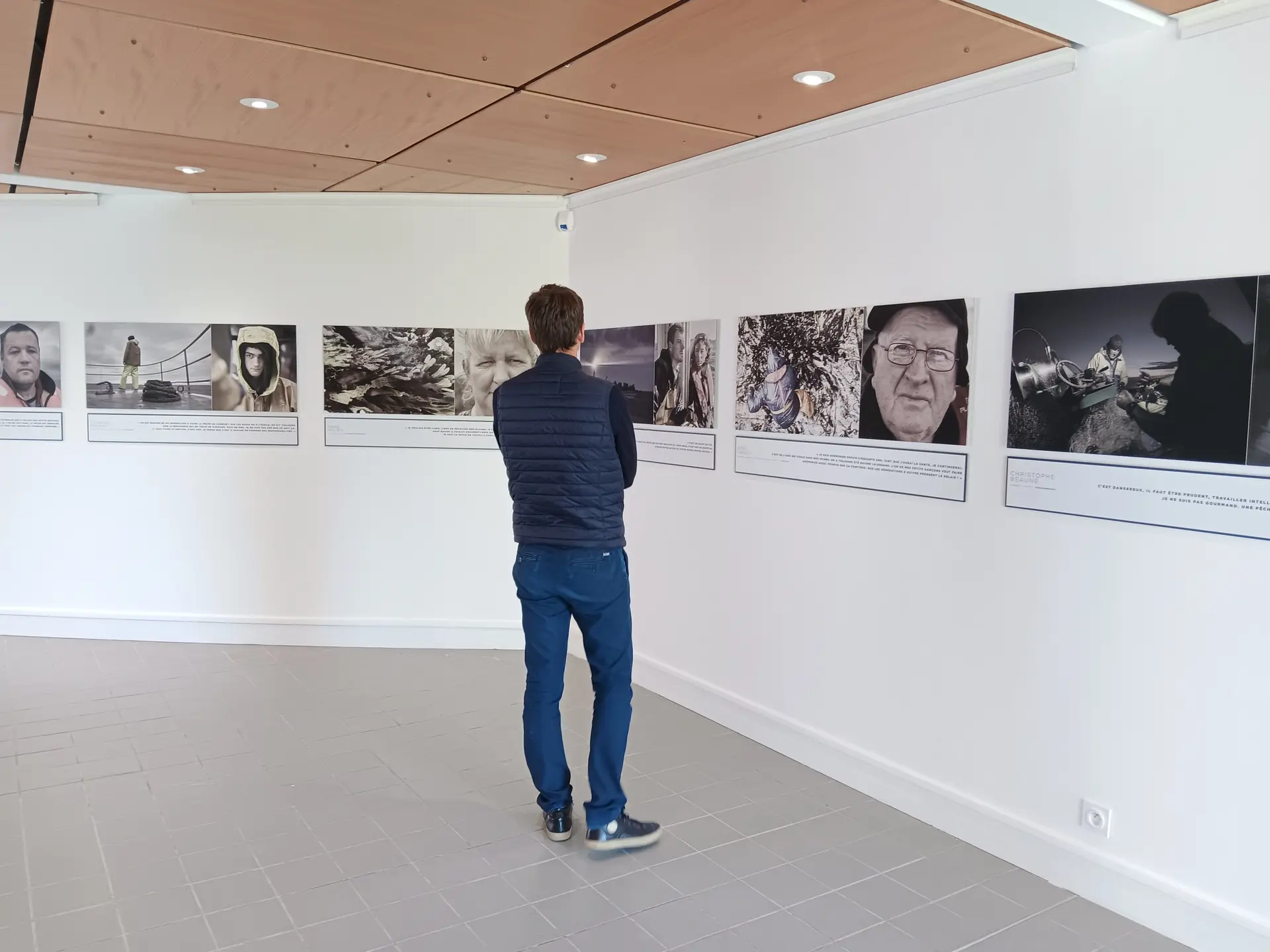Exposition « Pêcheurs d’Iroise – A la rencontre des gens de mer », Nedjma BERDER