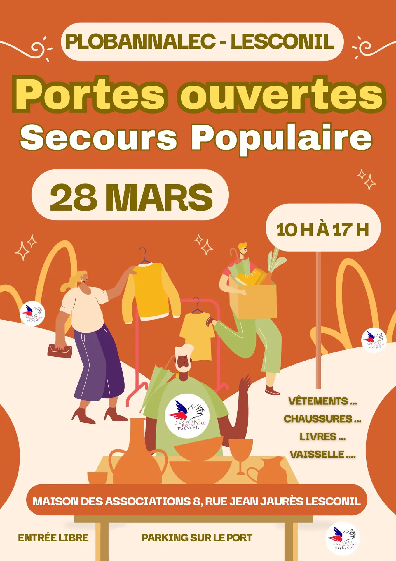 Braderie Secours Populaire - Plobannalec-Lesconil - Pays Bigouden