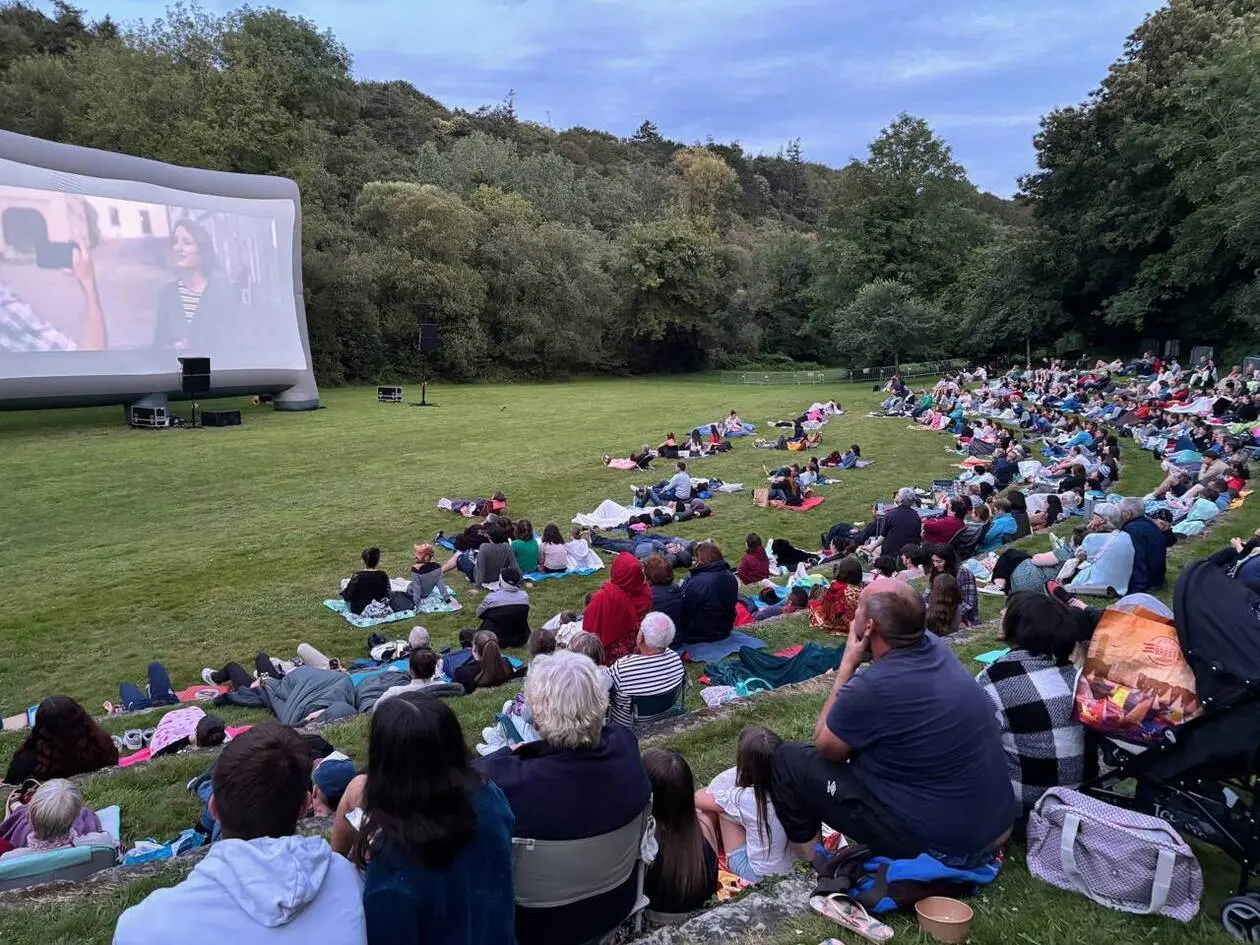 Cinéma dans la prairie