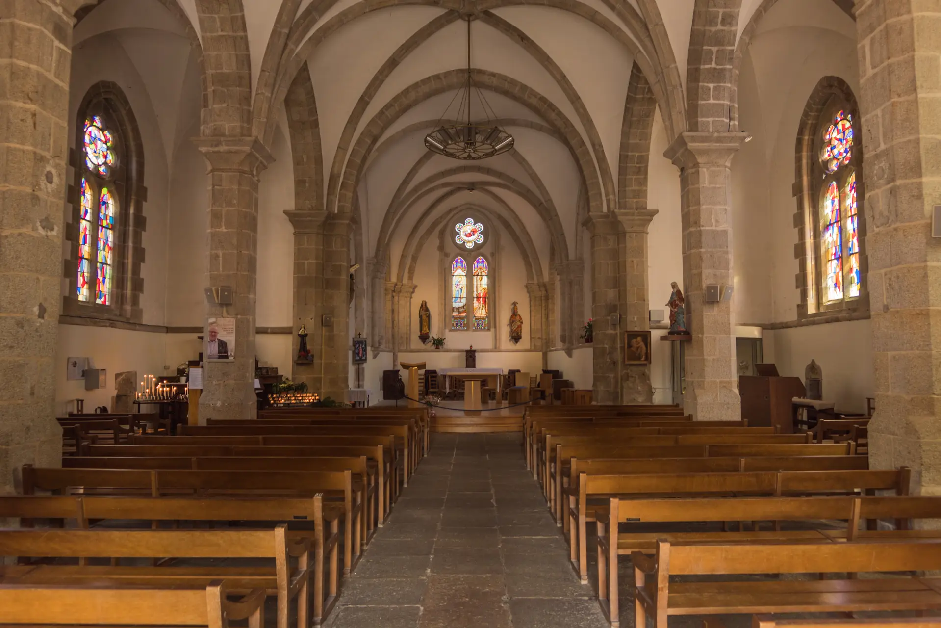 Intérieur de la Chapelle de Perguet