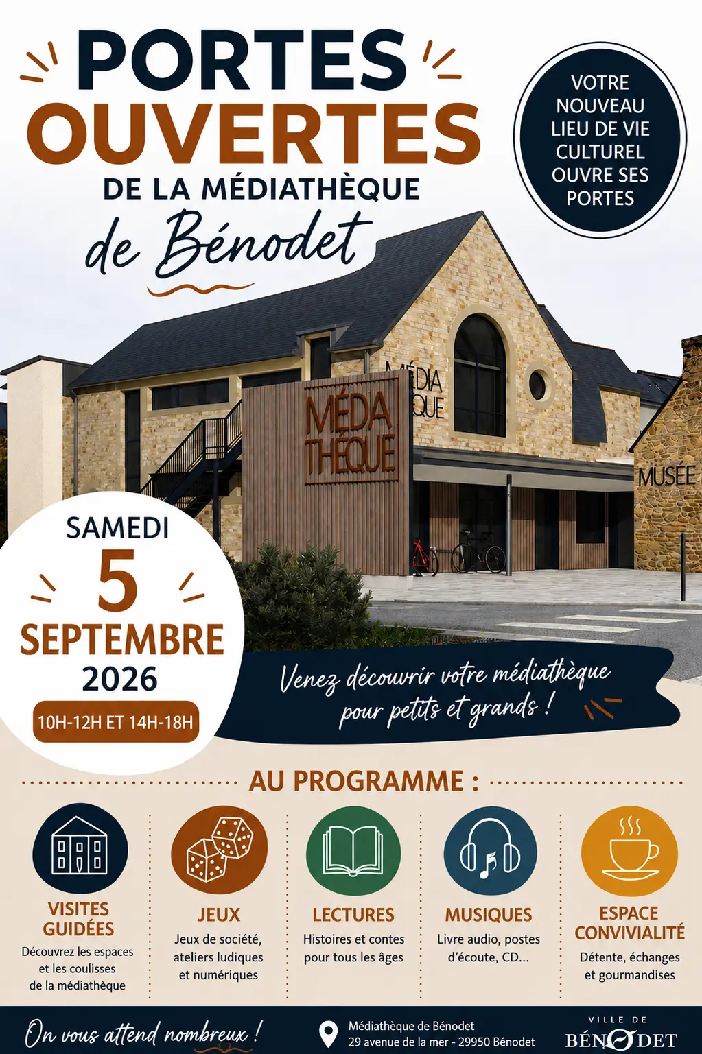 Portes ouvertes médiathèque