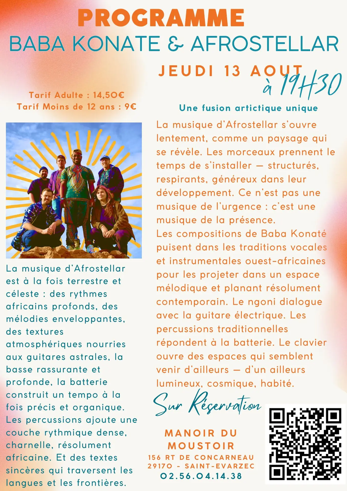 Concert  Baba Konate et Afrostellar