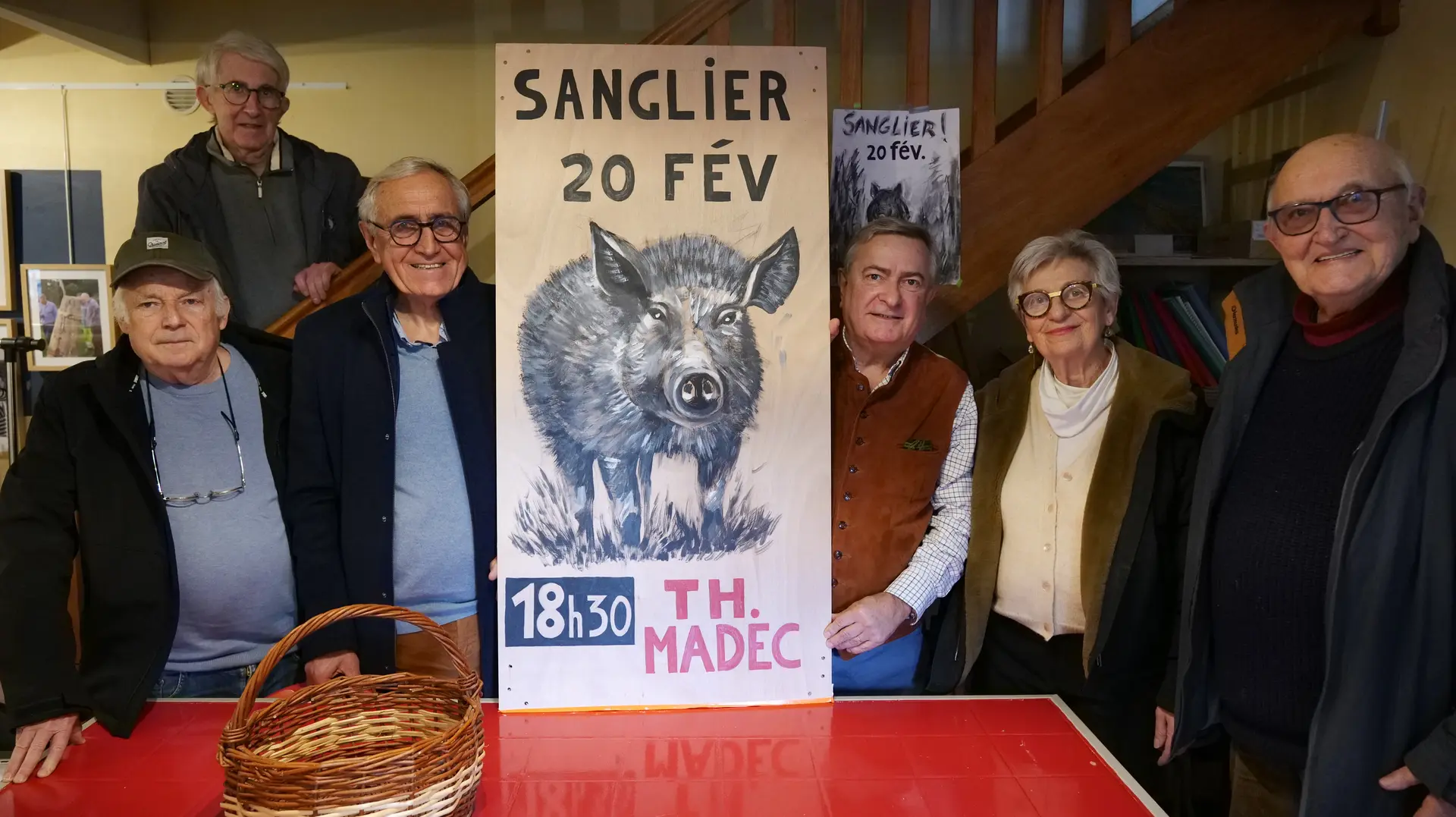 Equipe de Culture et Patrimoine Esquibien - Conférence sur Le sanglier