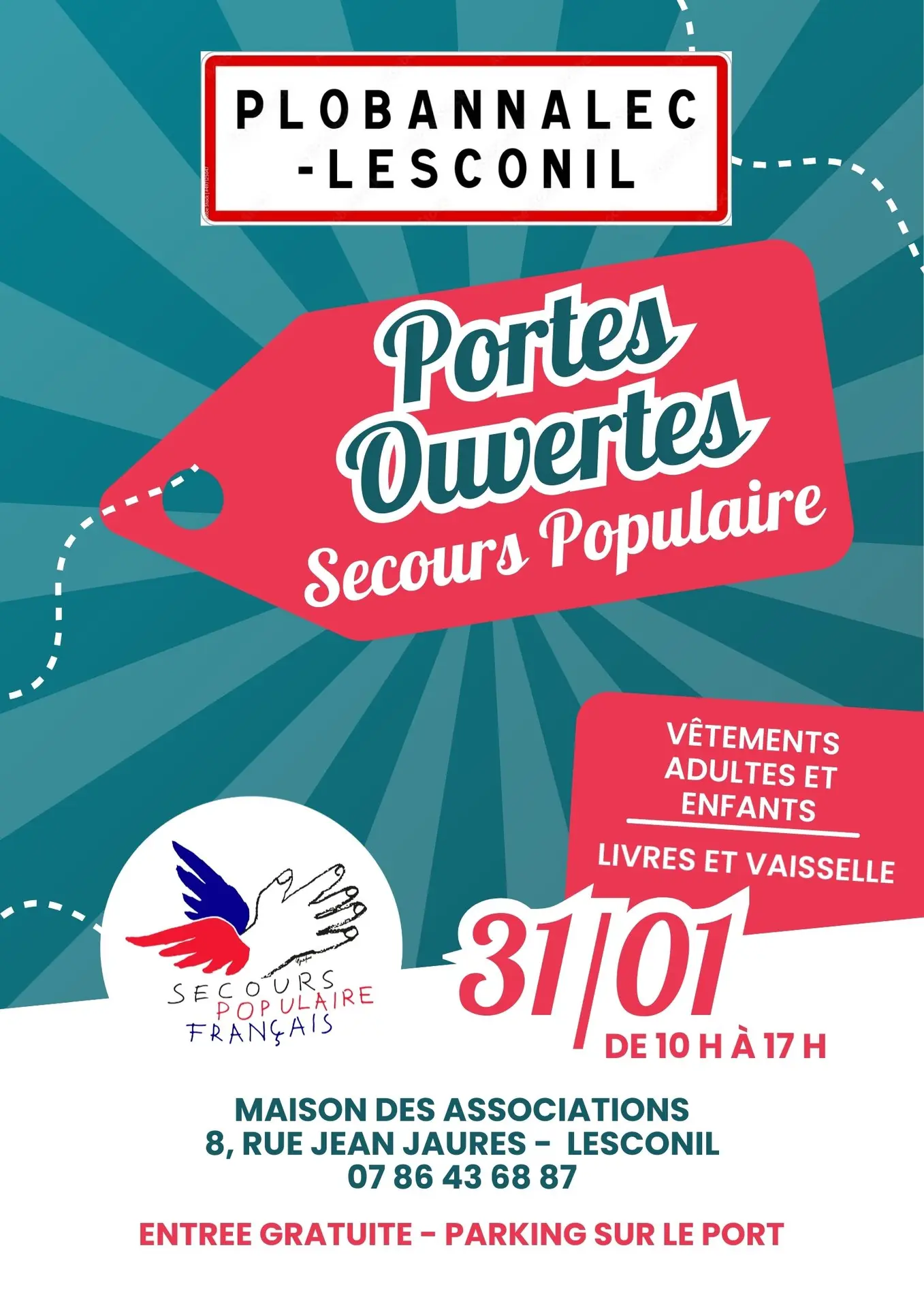 Braderie Secours Populaire - Plobannalec-Lesconil - Pays Bigouden