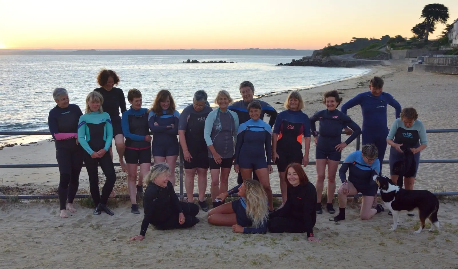 Sirènes lever de soleil Tréboul smile