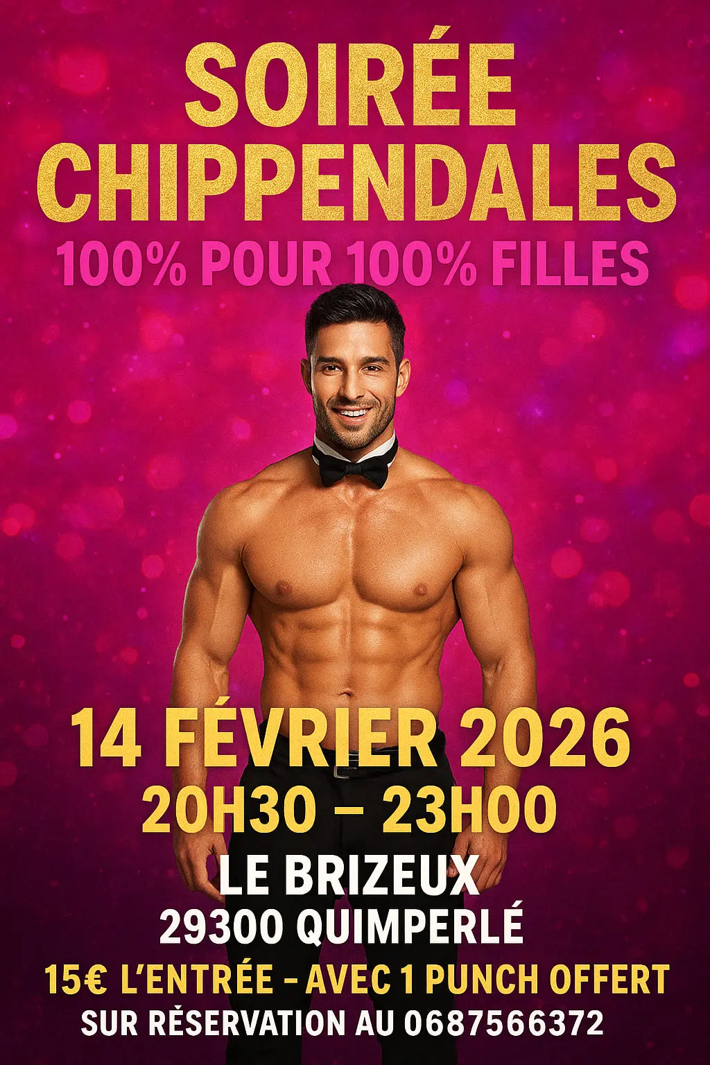 Soirée chippendales