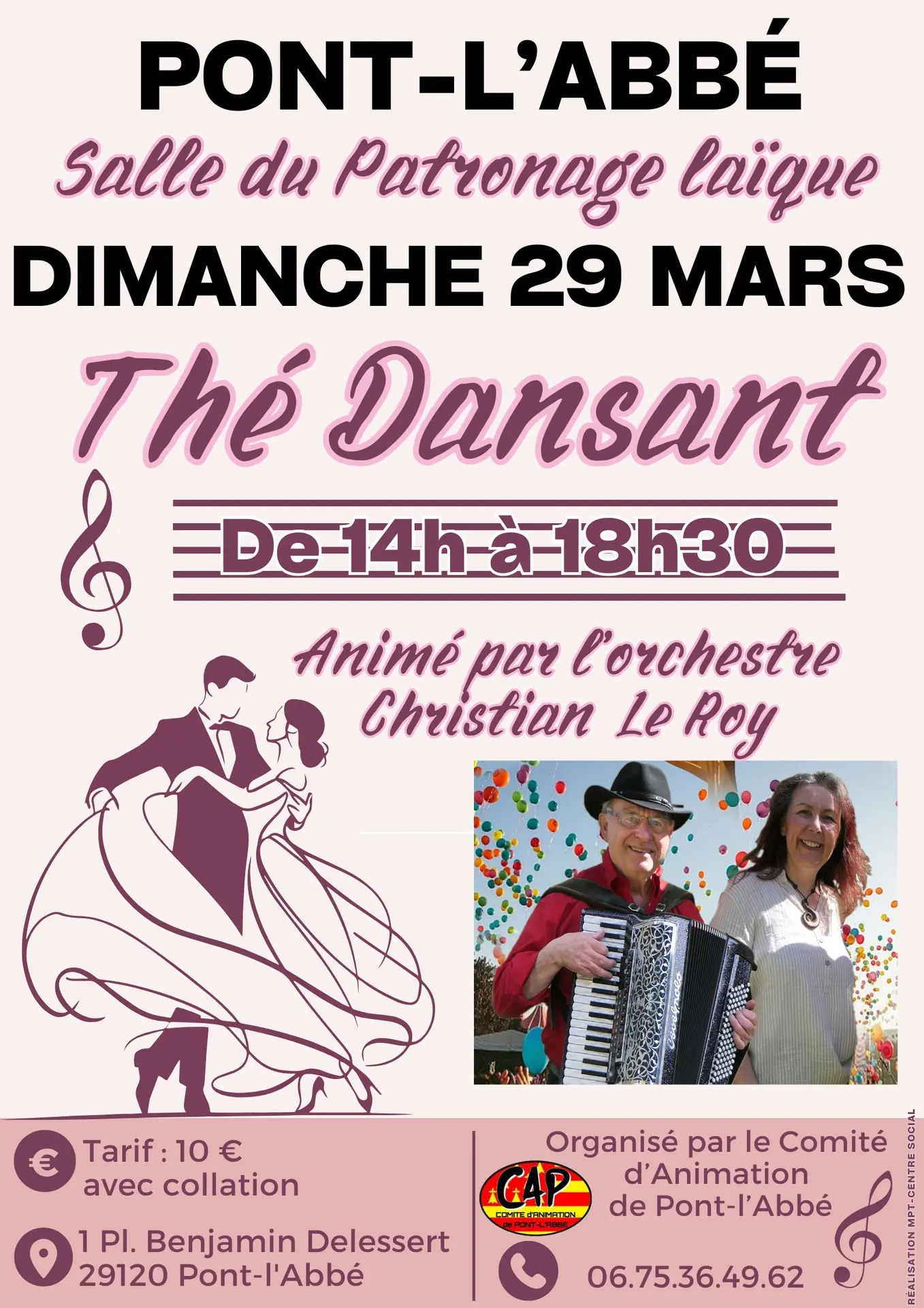 Thé Dansant  - Pont-l'Abbé - pays bigouden