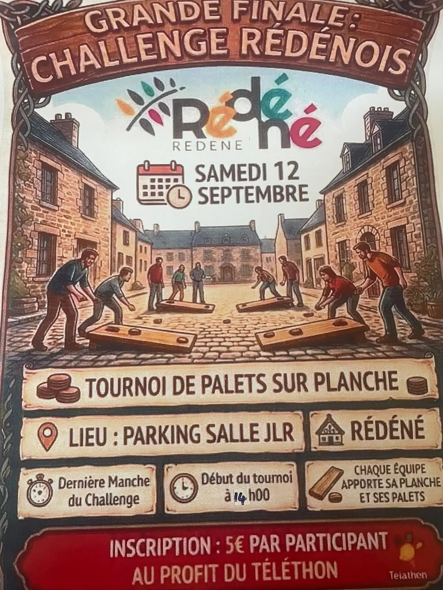 Tournoi de palets Rédéné