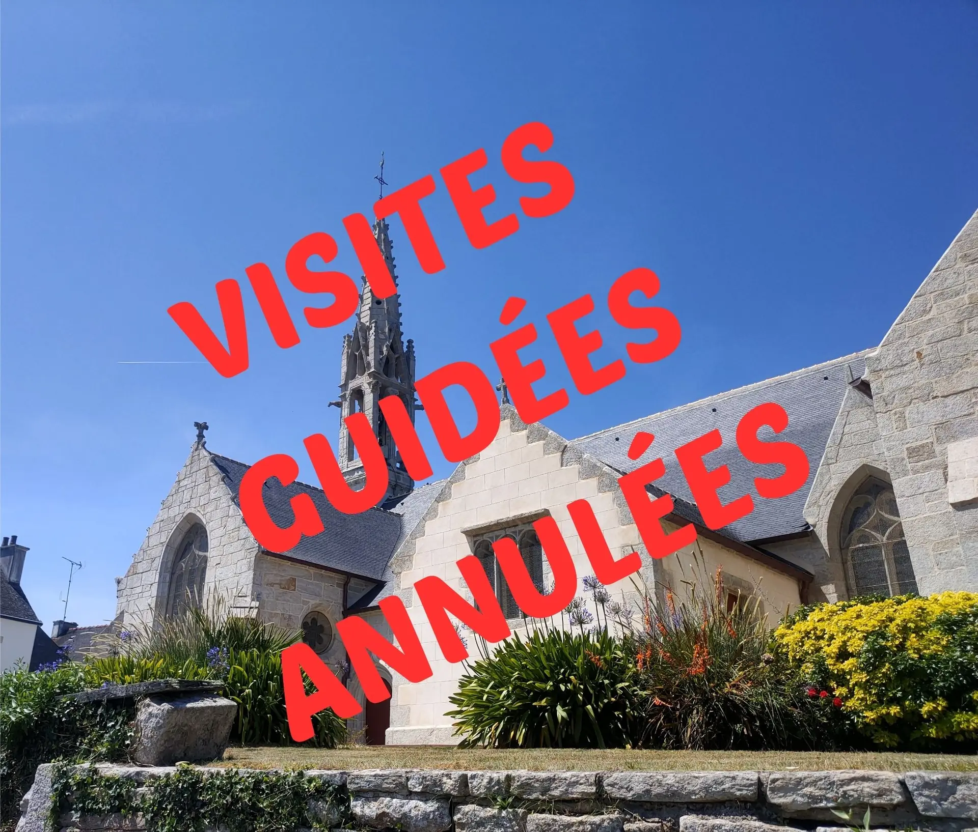 Visites guidées annulées