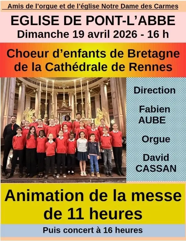 Concert orgue - Pont-l'abbé - Pays bigouden