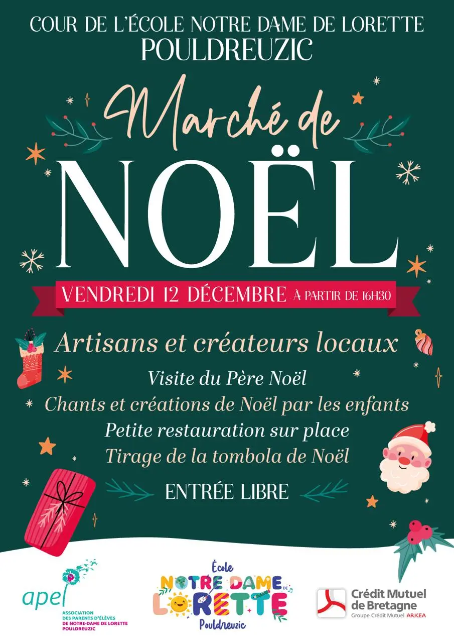 Marché de Noël - Ecole ND Lorette - Pouldreuzic - Bigoudenjoy