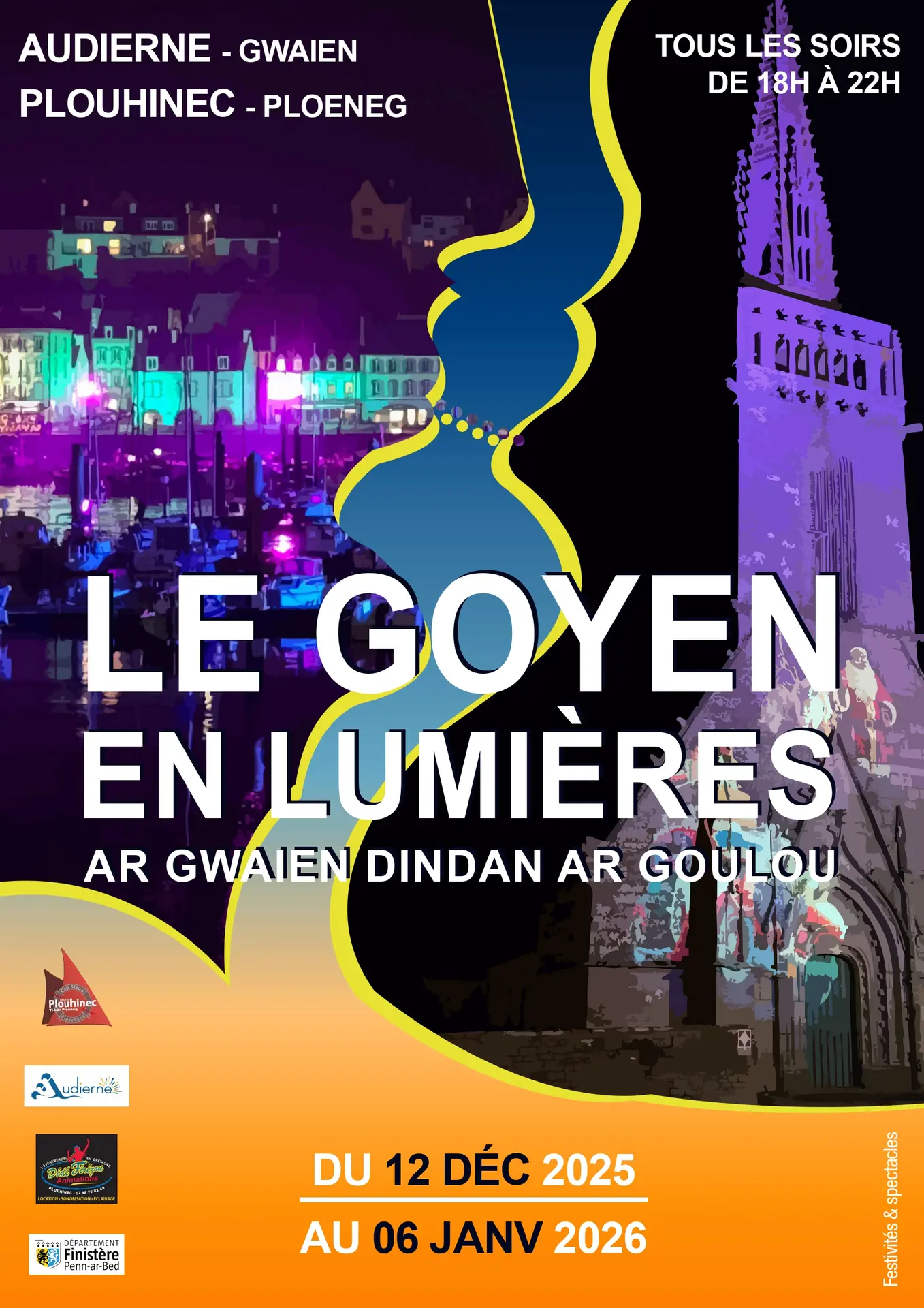 affiche illuminations noël 2025