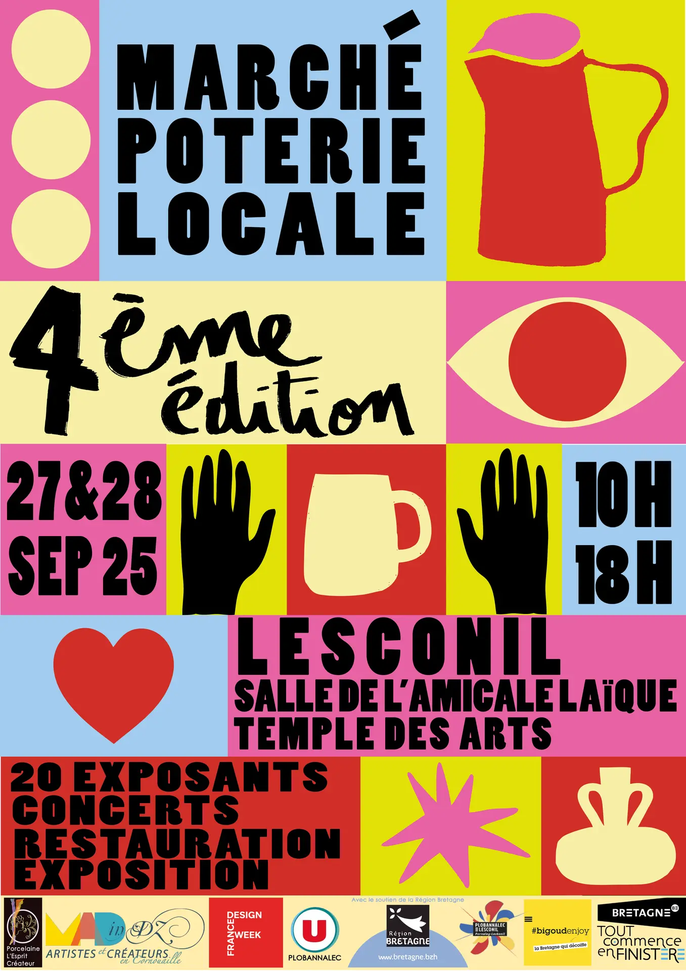 Marché de poterie - Plobannalec-Lesconil - Pays Bigouden -bigoudenjoy
