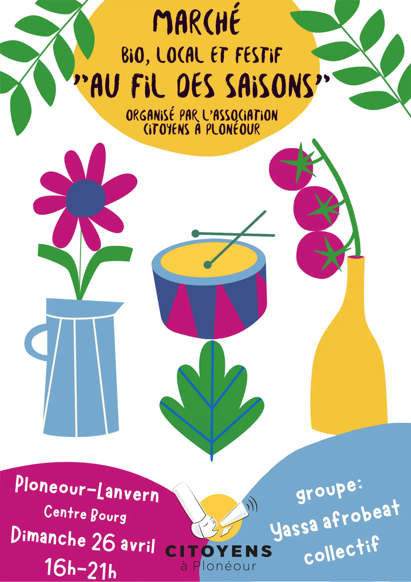 Marché - Ploneour-lanvern- Pays bigouden