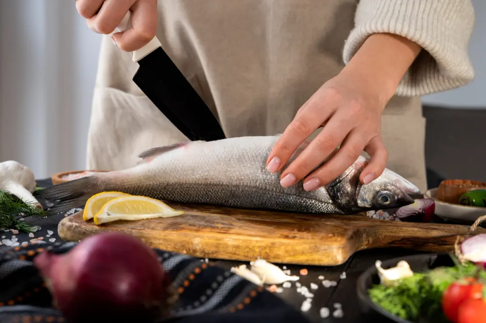 Atelier cuisine sur les poissons - Scarlette Le Corre - Guilvinec -Pays Bigouden