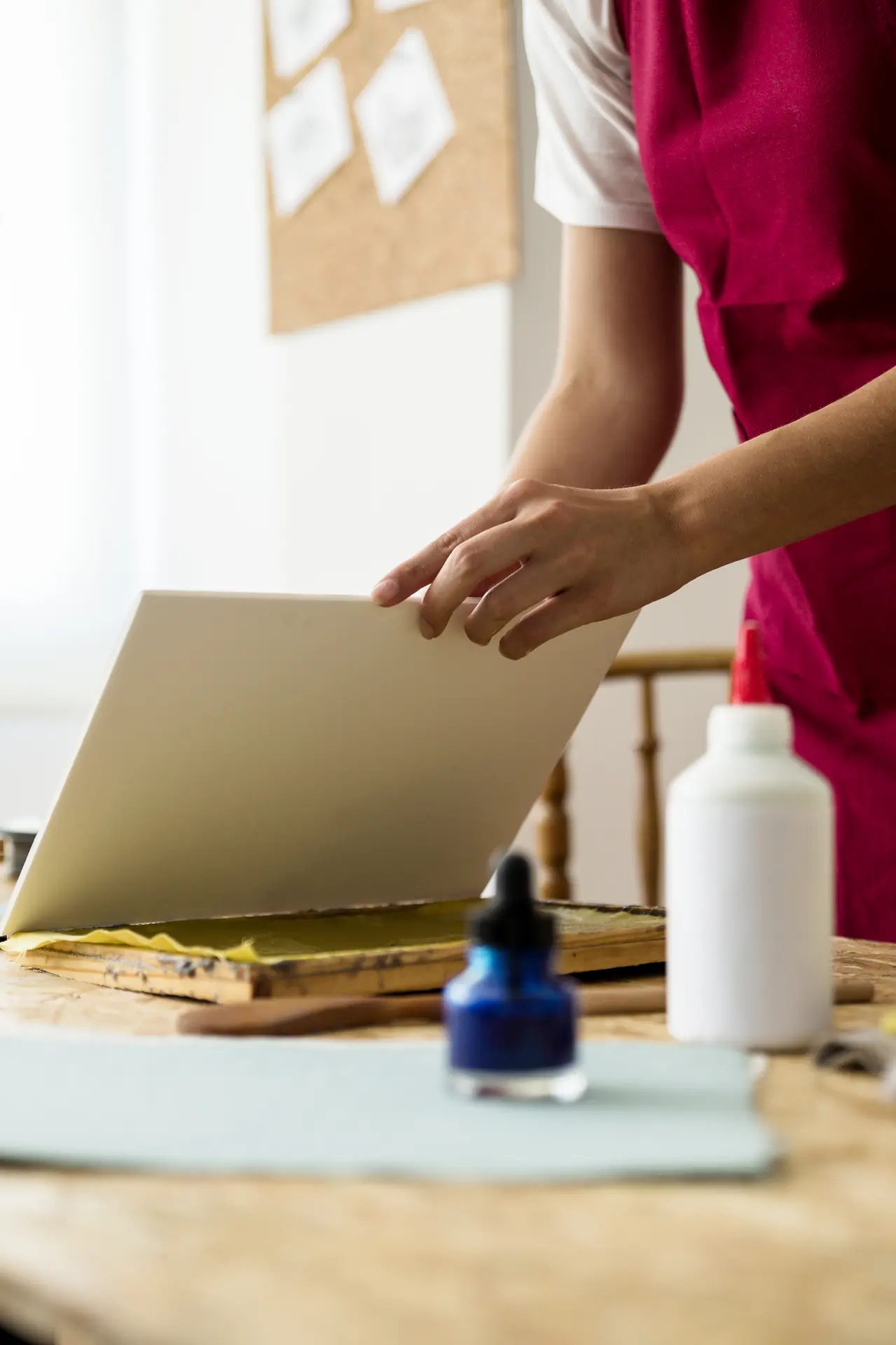 atelier sérigraphie - pont-l'abbé - Pays bigouden