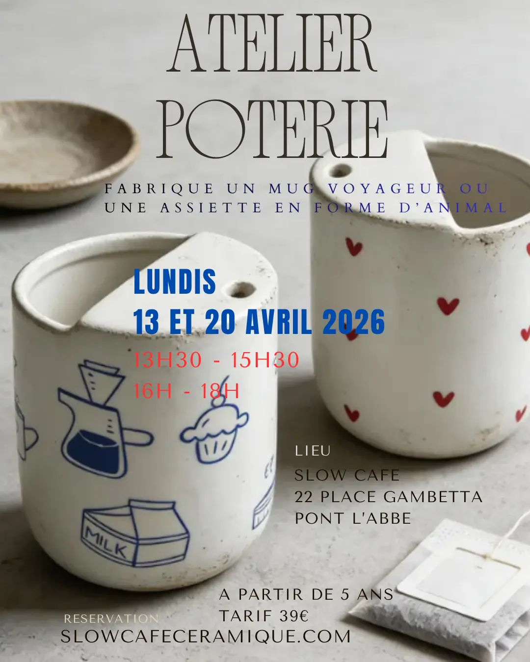Atelier poterie - Pont-l'Abbé - Pays bigouden