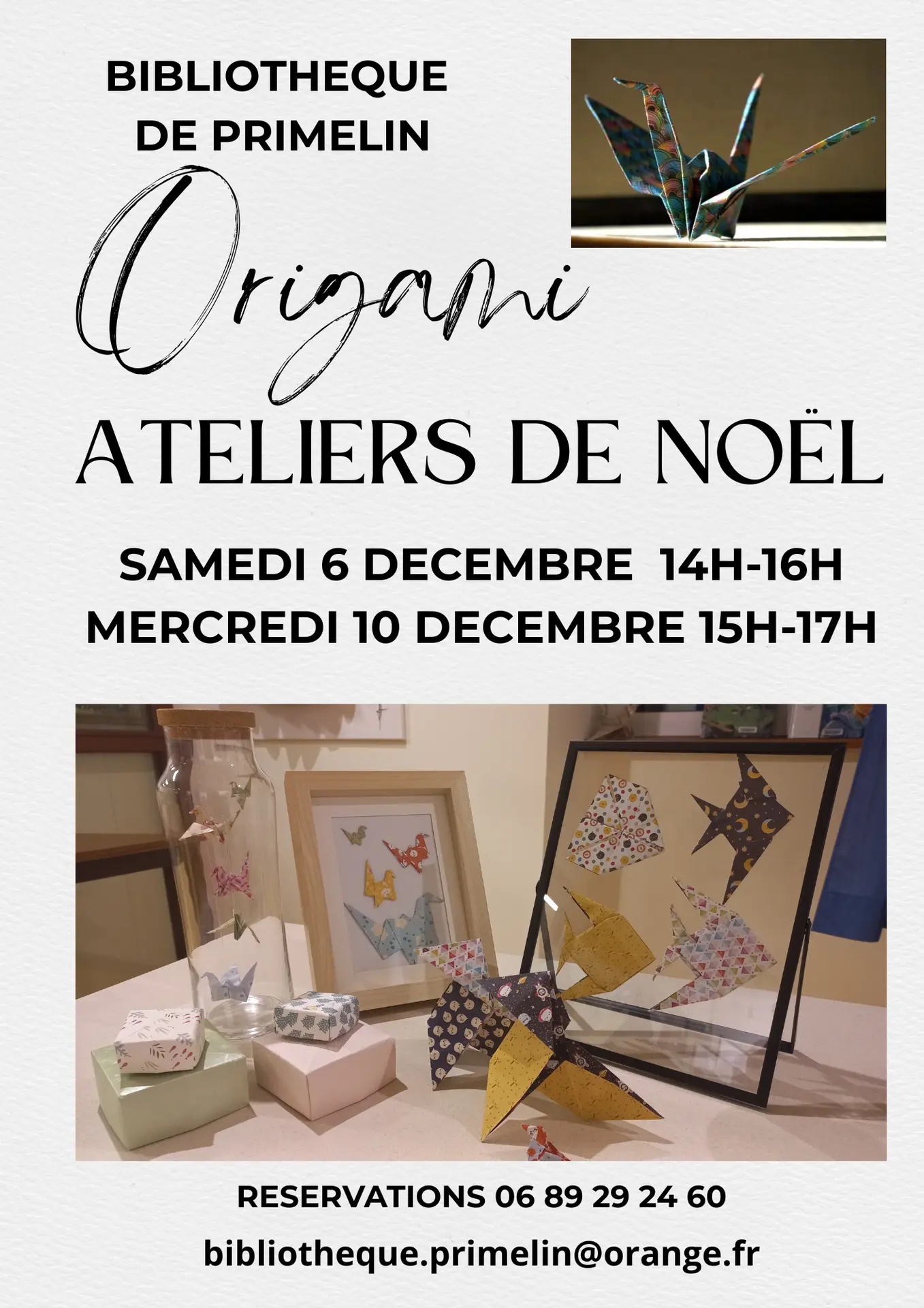 ateliers origami