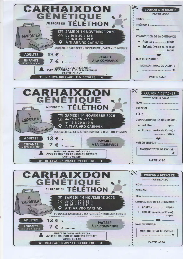 Bons de commande