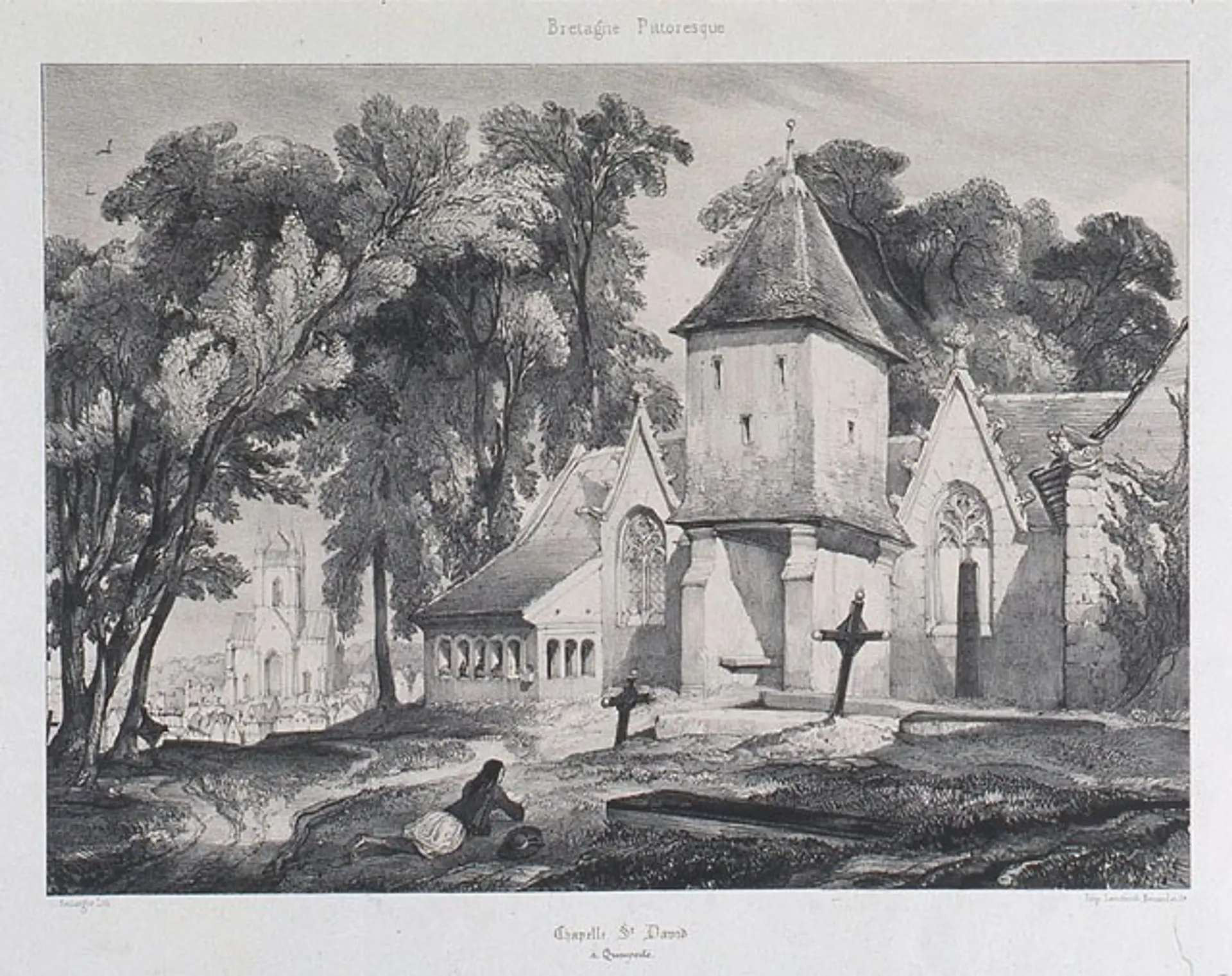 Chapelle Saint-David par Rouargue