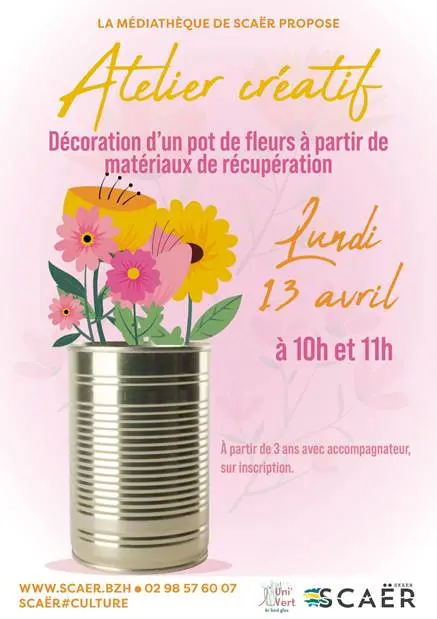 déco pot de fleurs