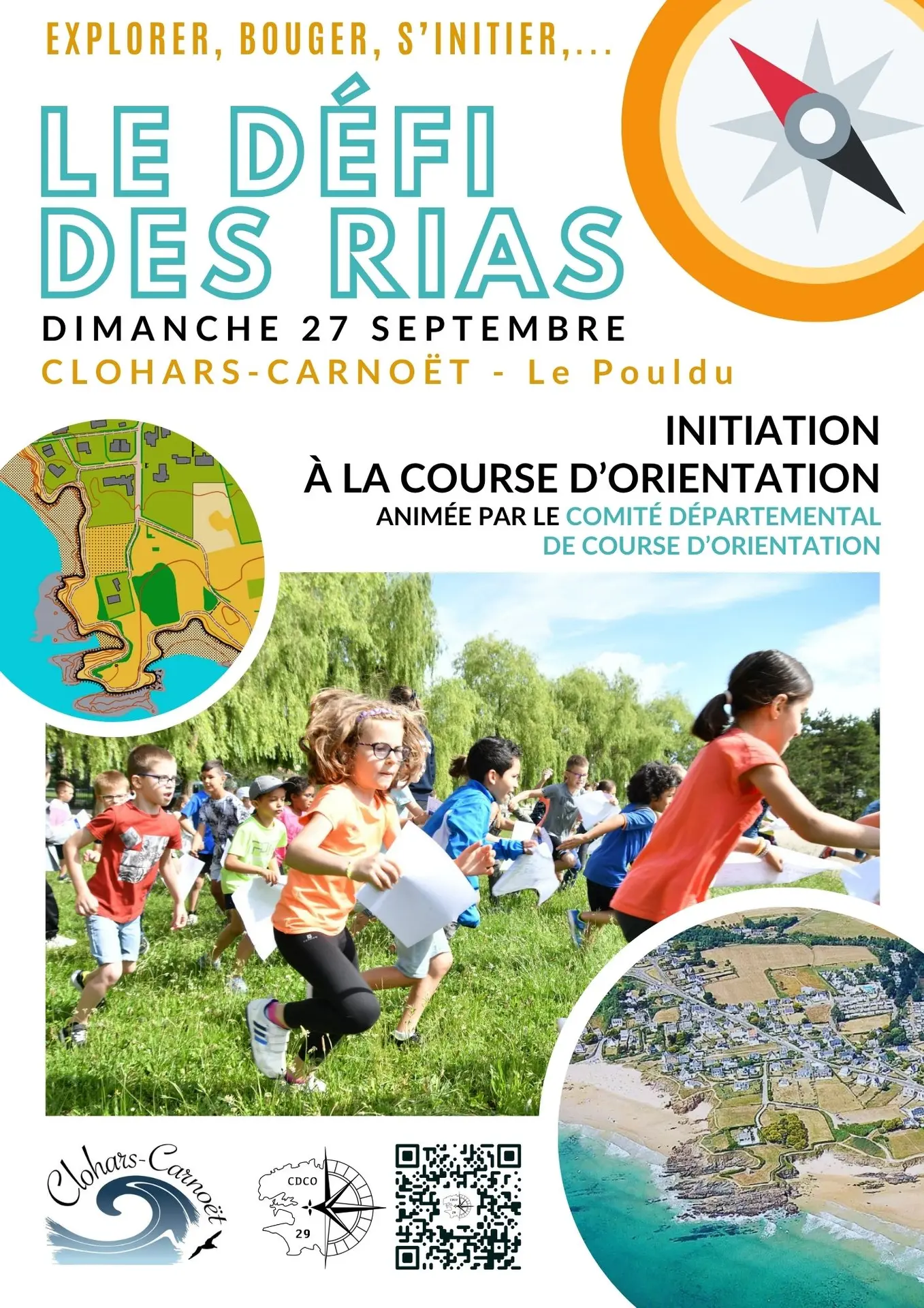 Flyer course orientation Clohars-Carnoët