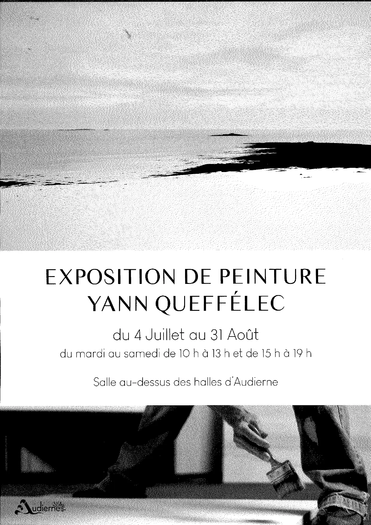 Yann_Queffelec exposition à Audierne
