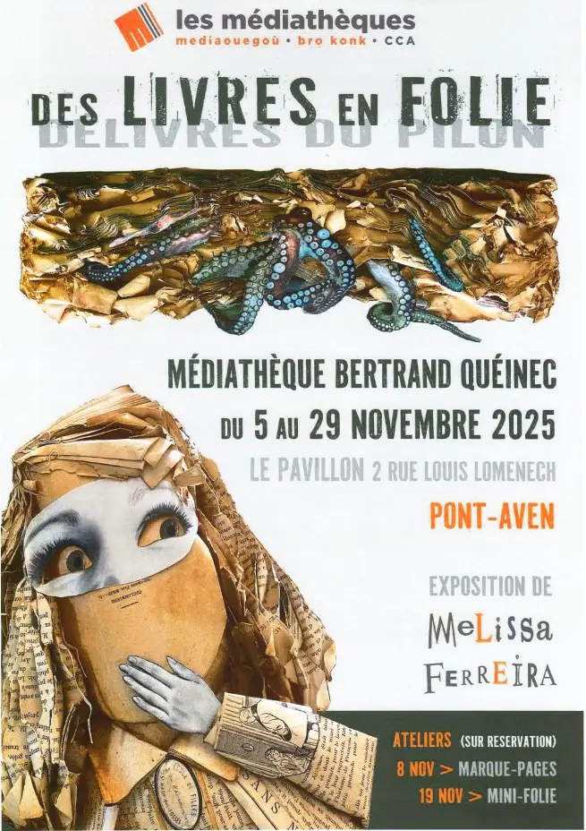 exposition mediathèque pont aven