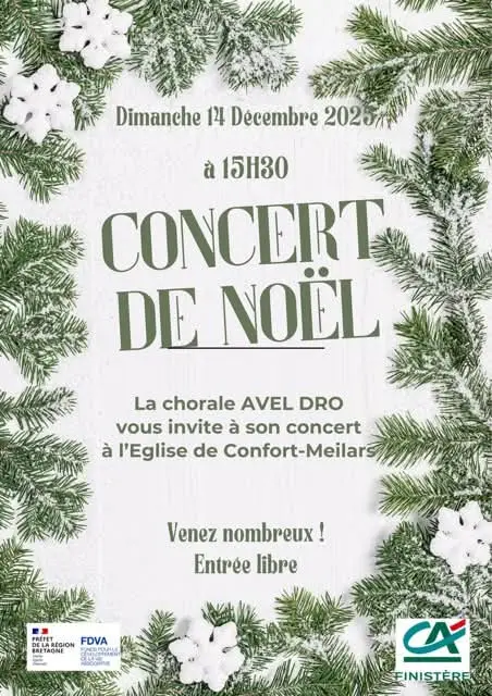 Concert de Noël Chorale Avel Dro