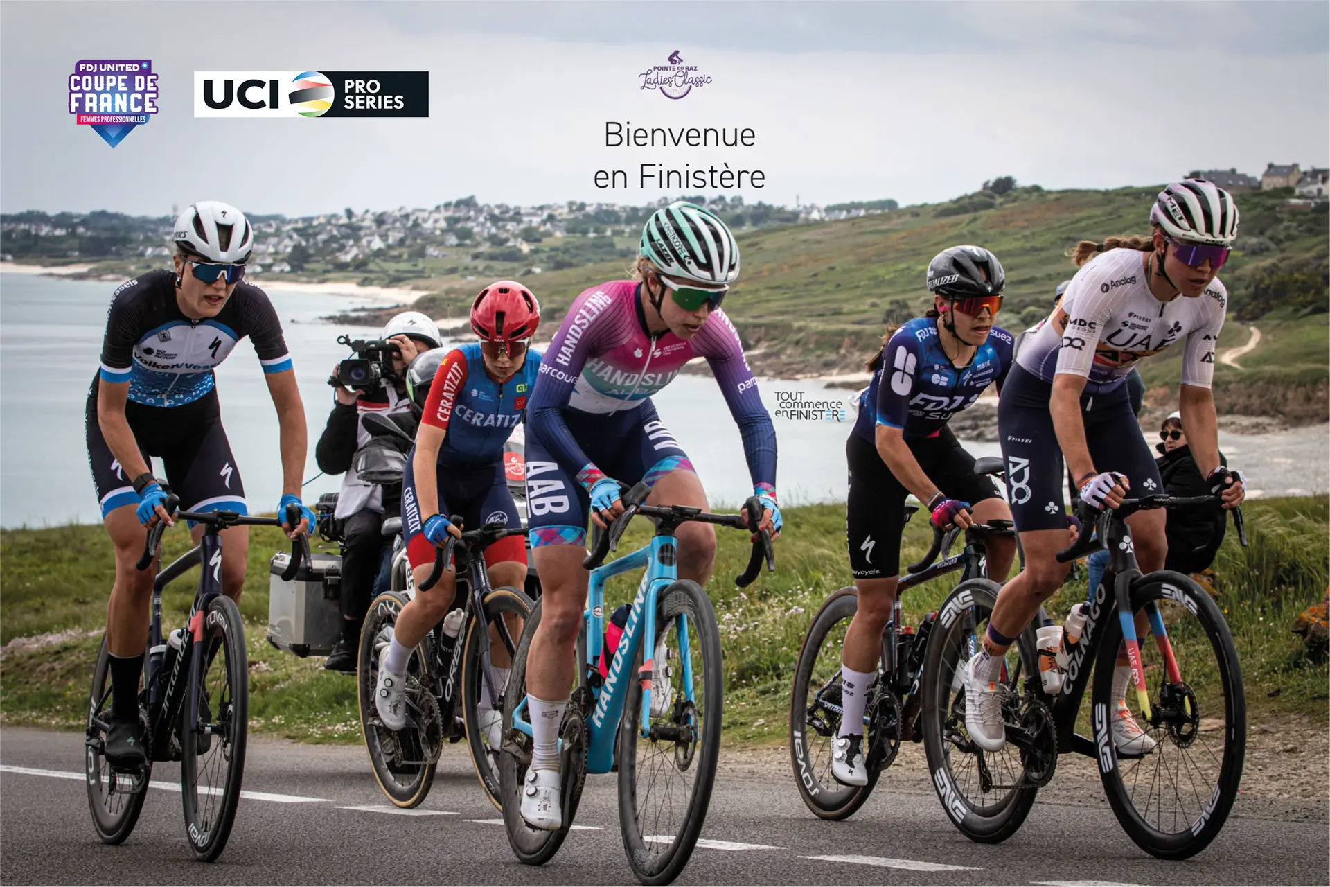 Compétition de cyclisme féminin Tout Commençe en Finistère Ladies Classic