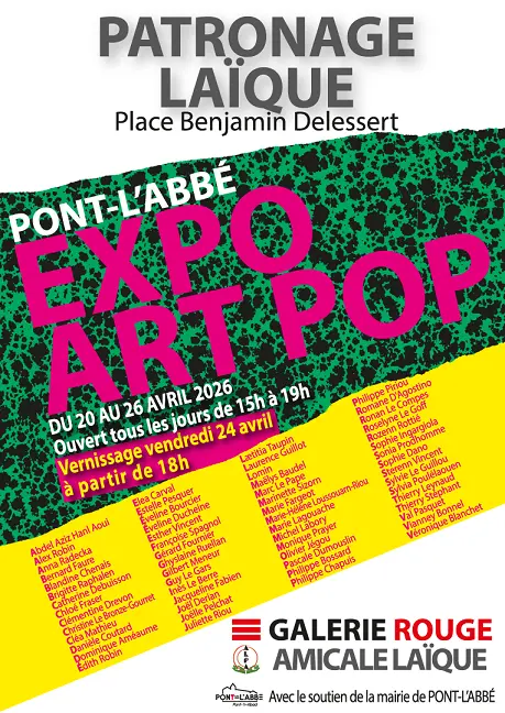 Expo Art pop - pont-l'abbé - Pays bigouden