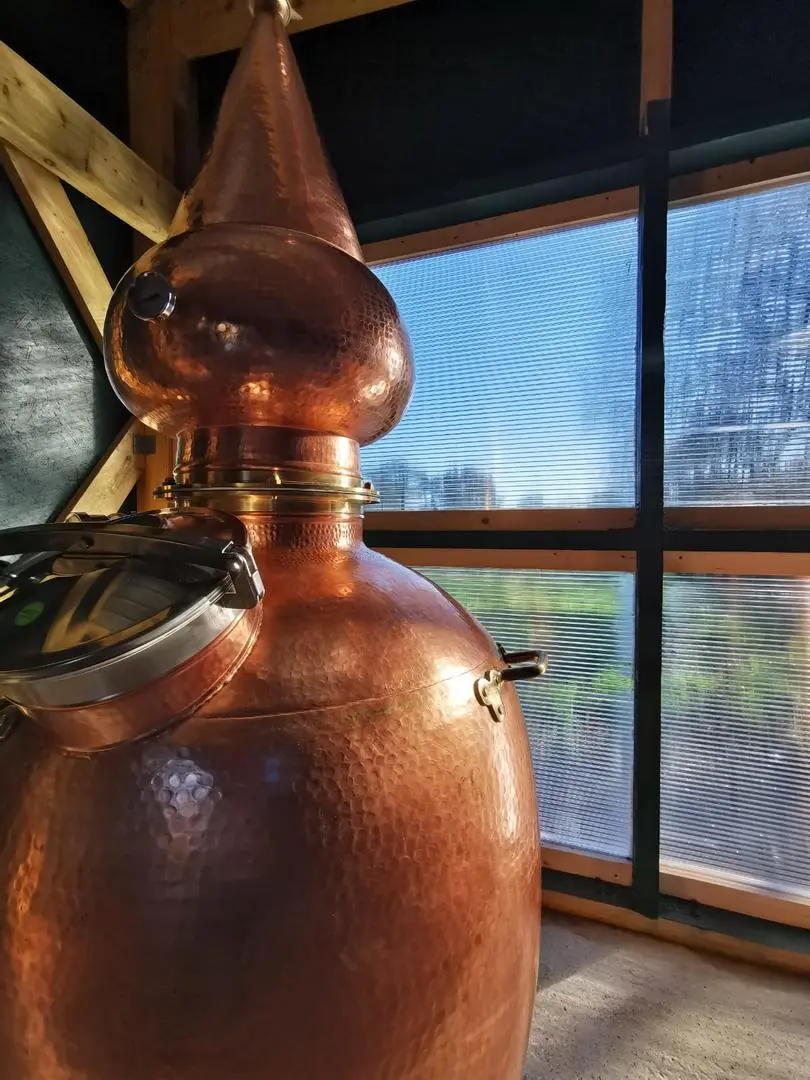 Visite de Mammen  distillerie  - Pouldreuzic - Pays Bigouden