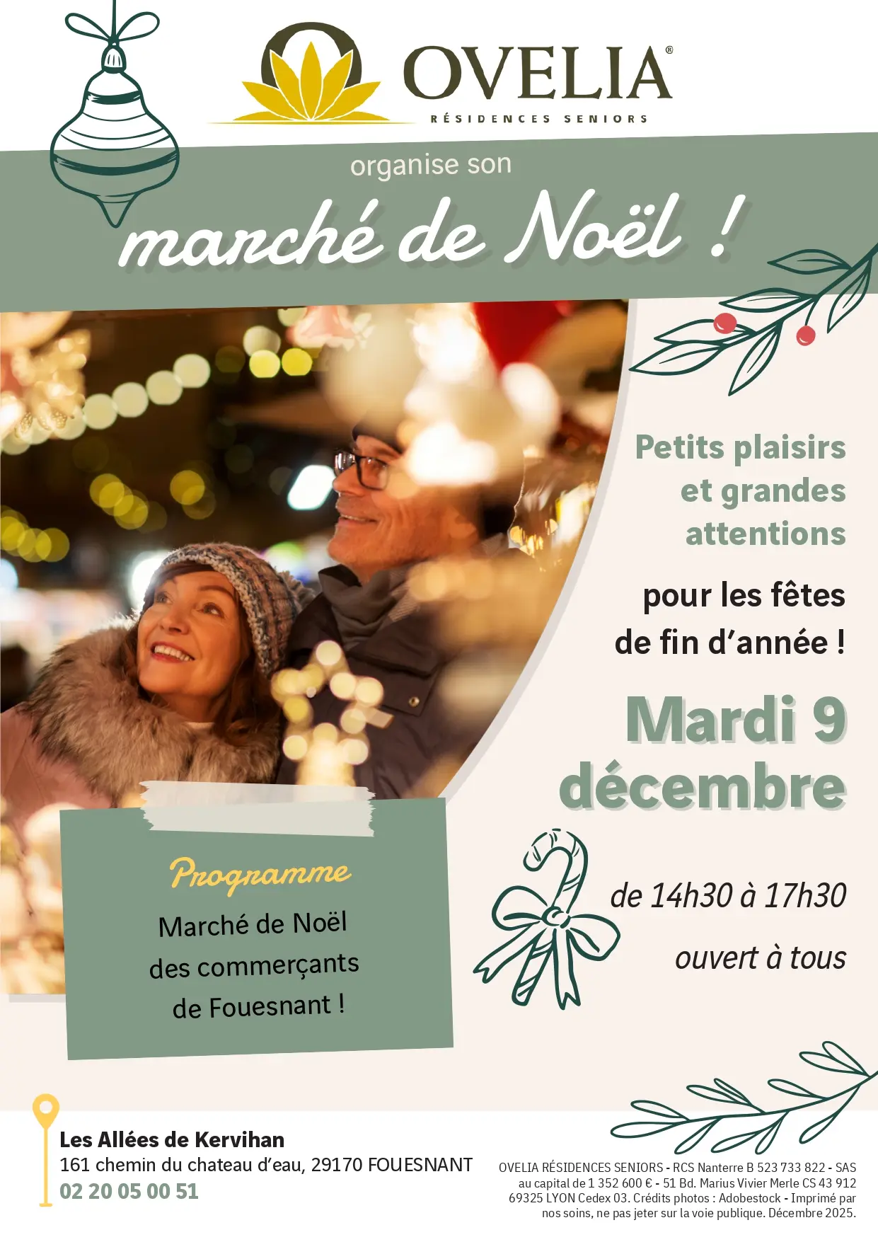 marché de Noël Fouesnant-
