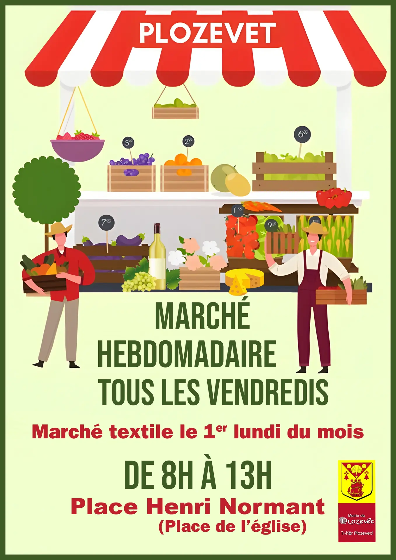 Marché - Plozevet - Pays Bigouden