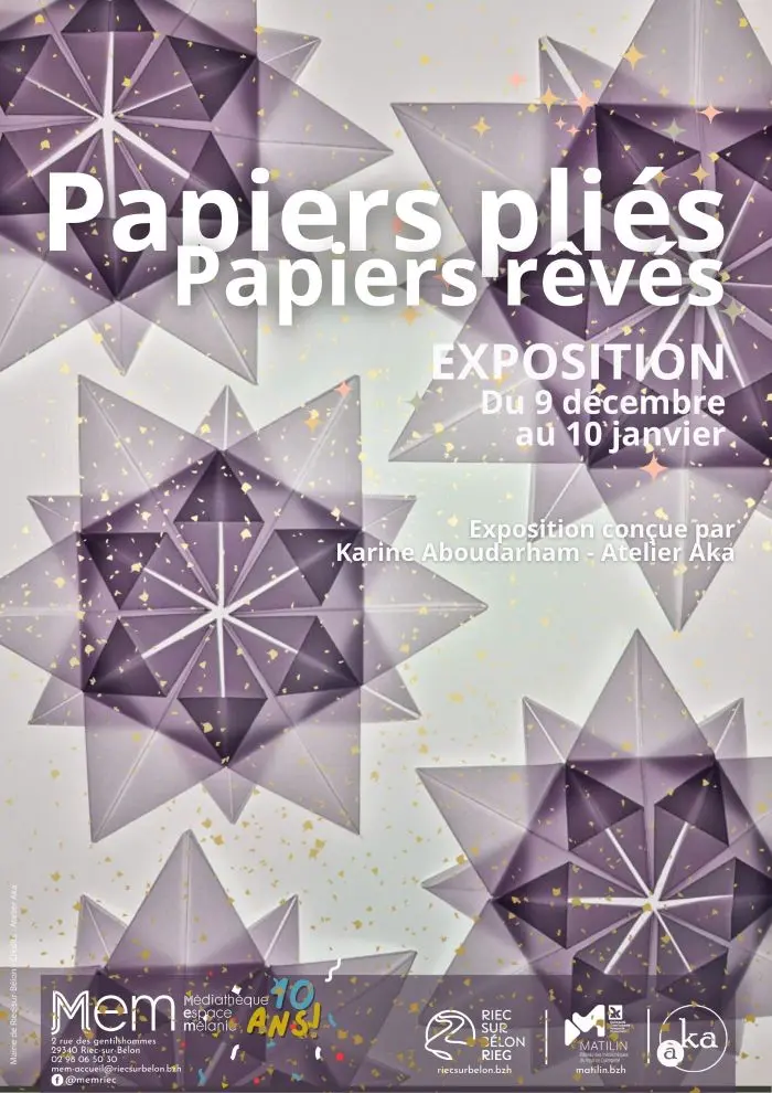 Papiers pliés, papiers rêvés