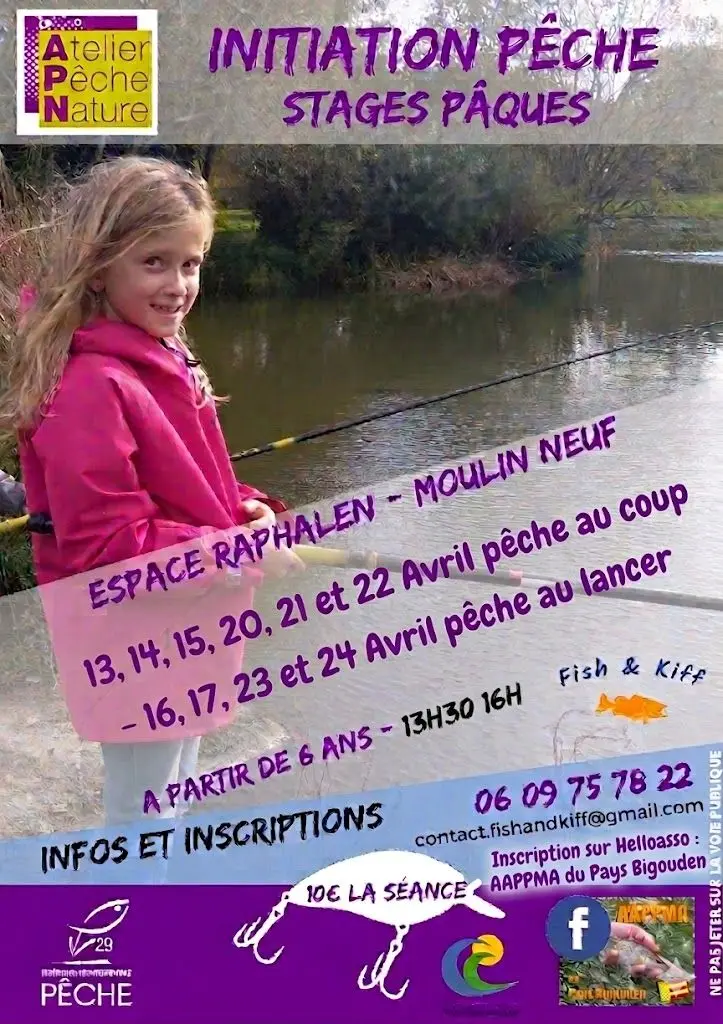 Ateliers pêche nature pour les enfants - Ploneour-Lanvern - Pays bigouden