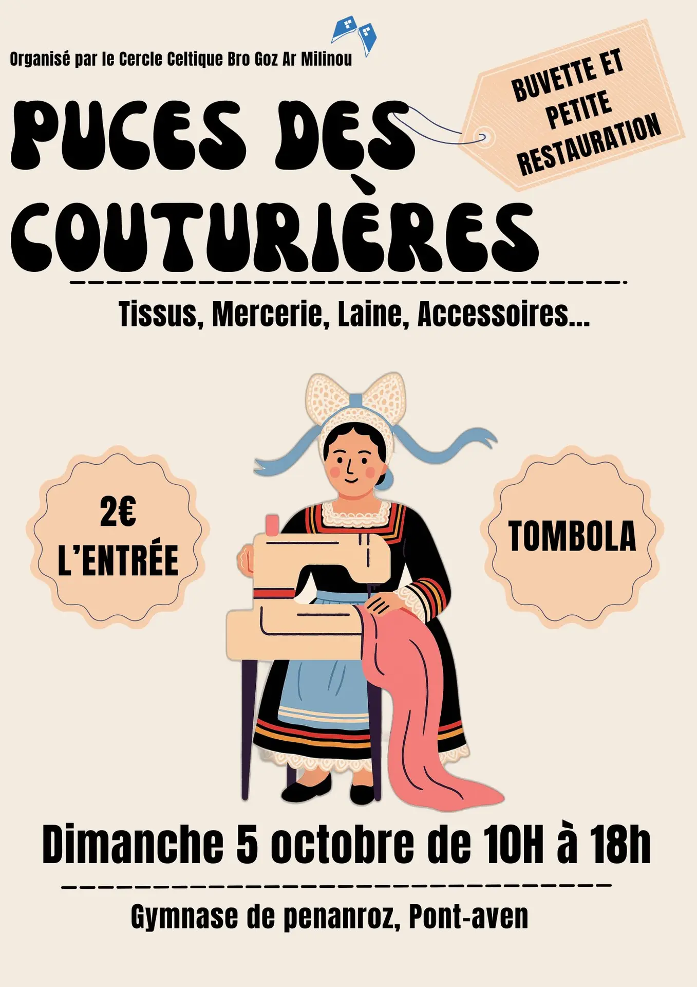 puce des couturières pont aven