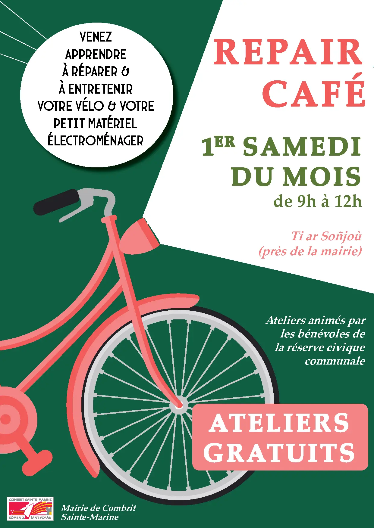 Atelier réparation - Combrit - Pays Bigouden - Bigoudenjoy