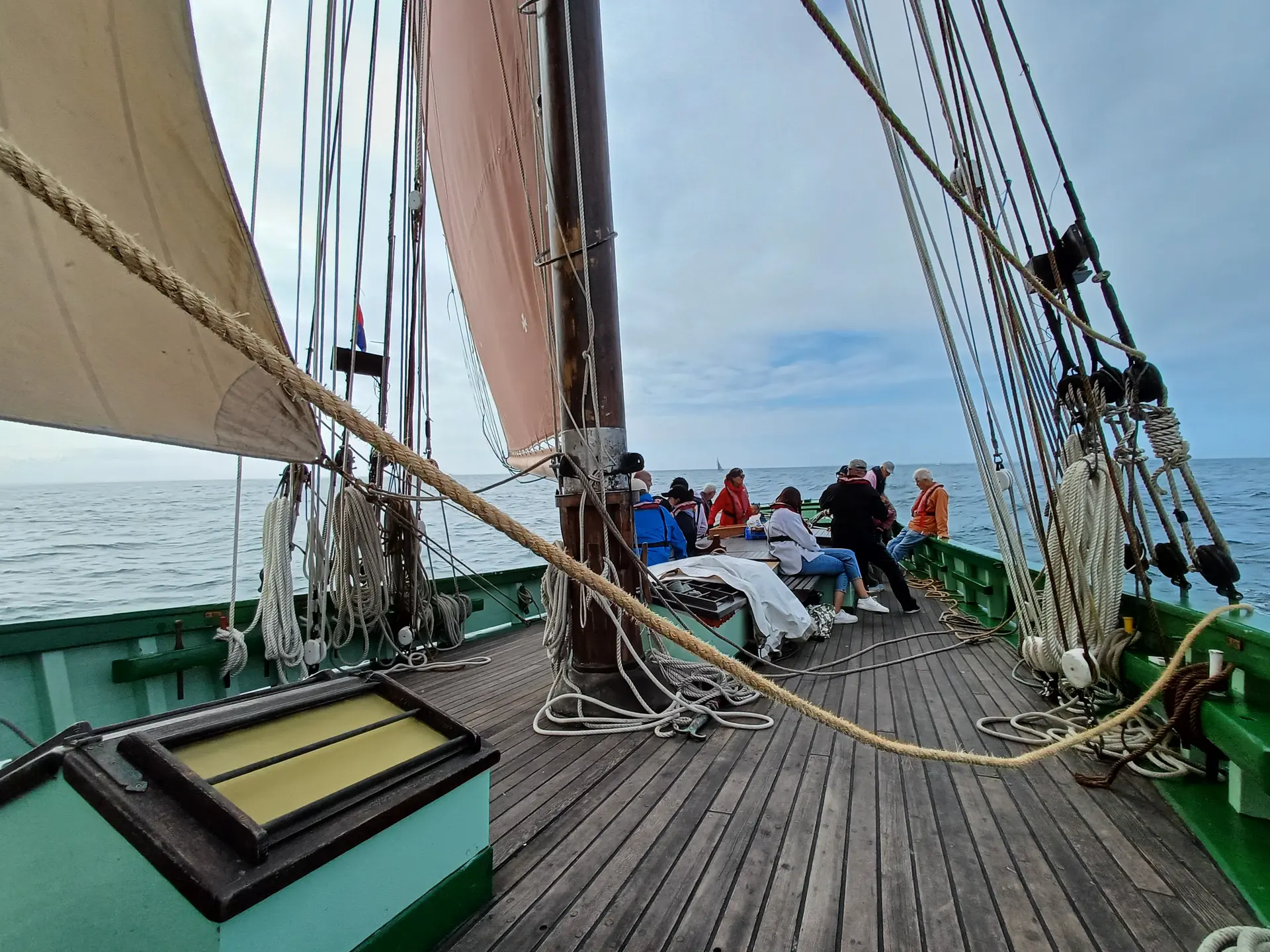 Langoustier Cap Sizun voilier du patrimoine à Audierne