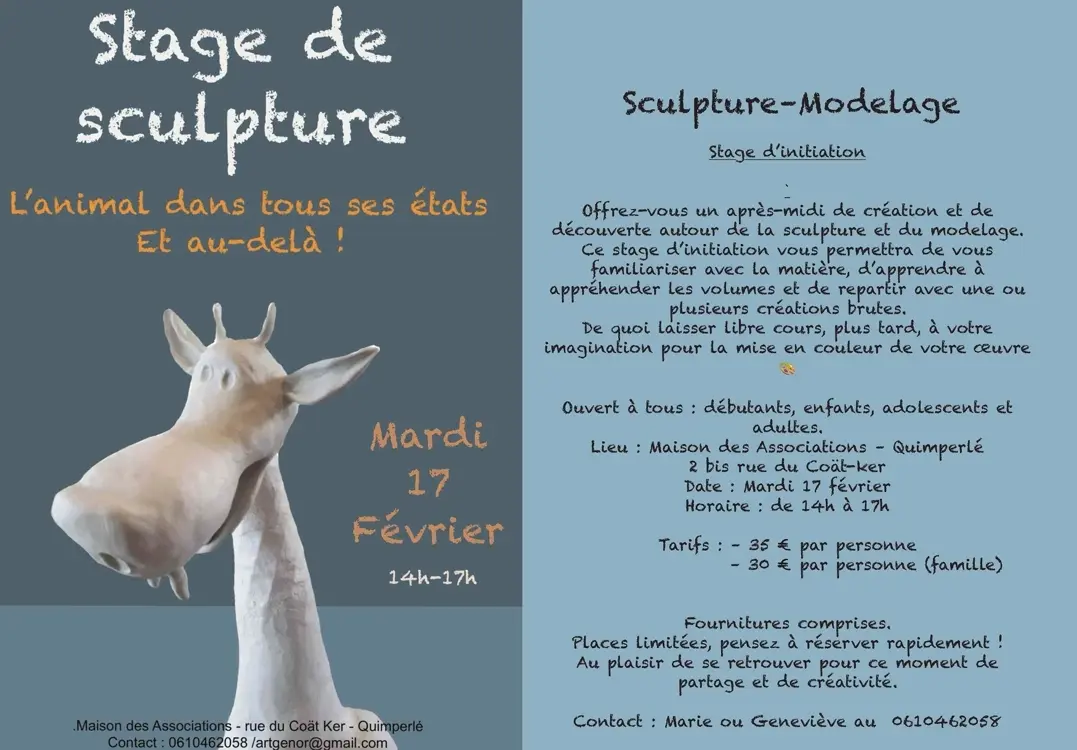 stage de sculpture
