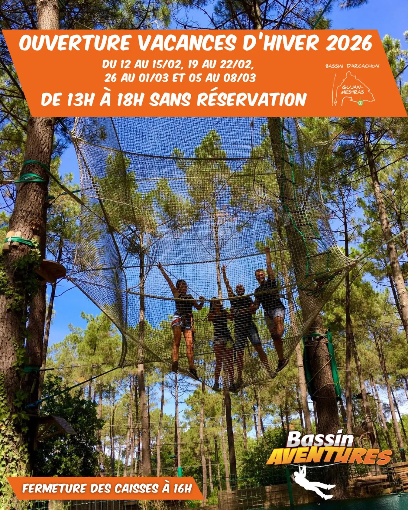 Affiche ouverture parc