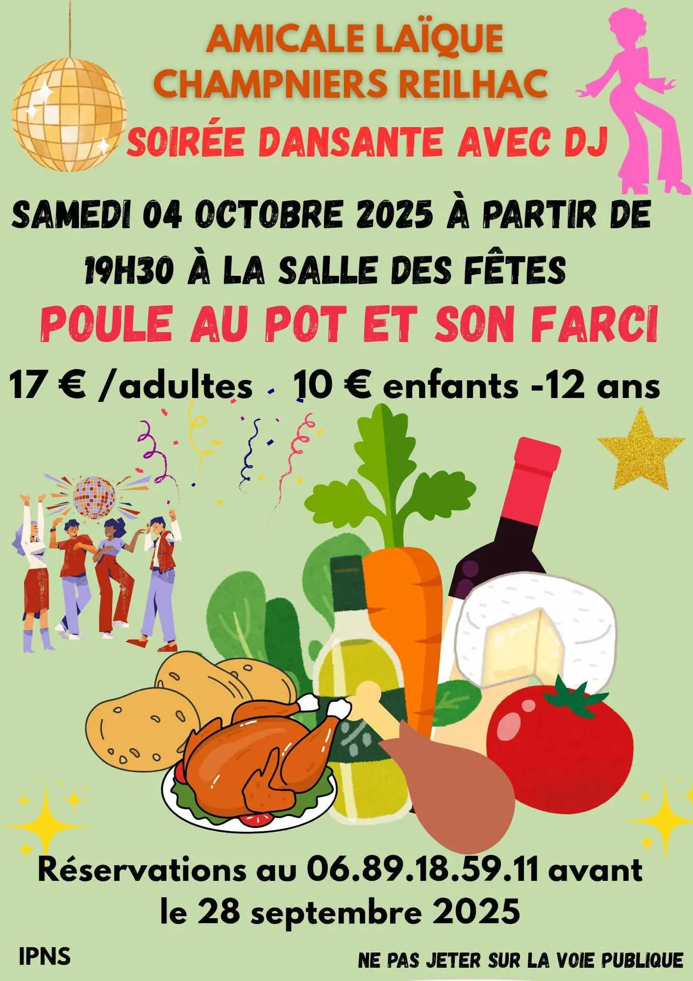 04.10 Soirée dansante Champniers et R