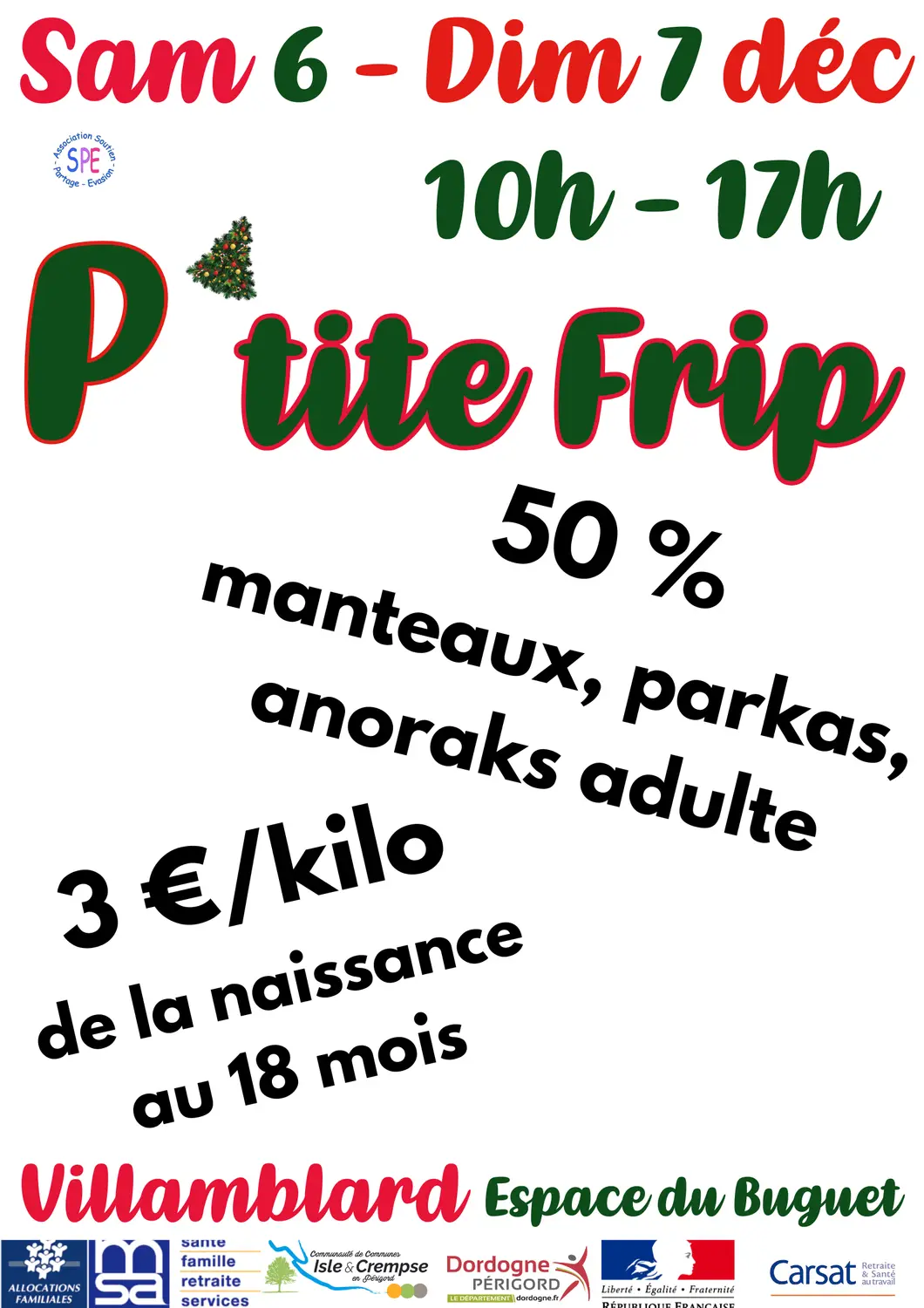 0612 P'tite Frip nouvelles affiches