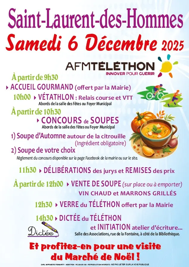 0612 telethon st laurent hommes