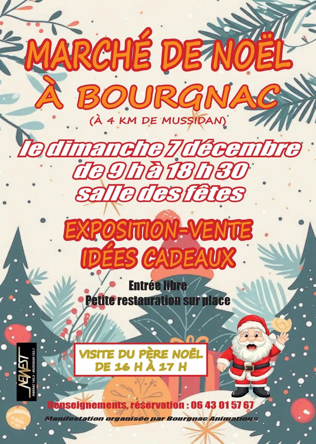 0712 marché noël bourgnac