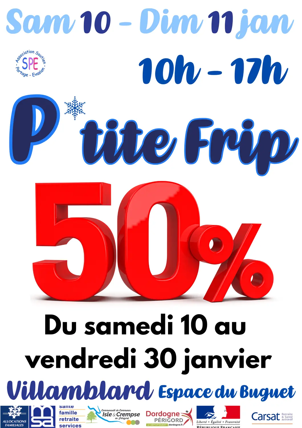 1001 P'tite Frip janvier