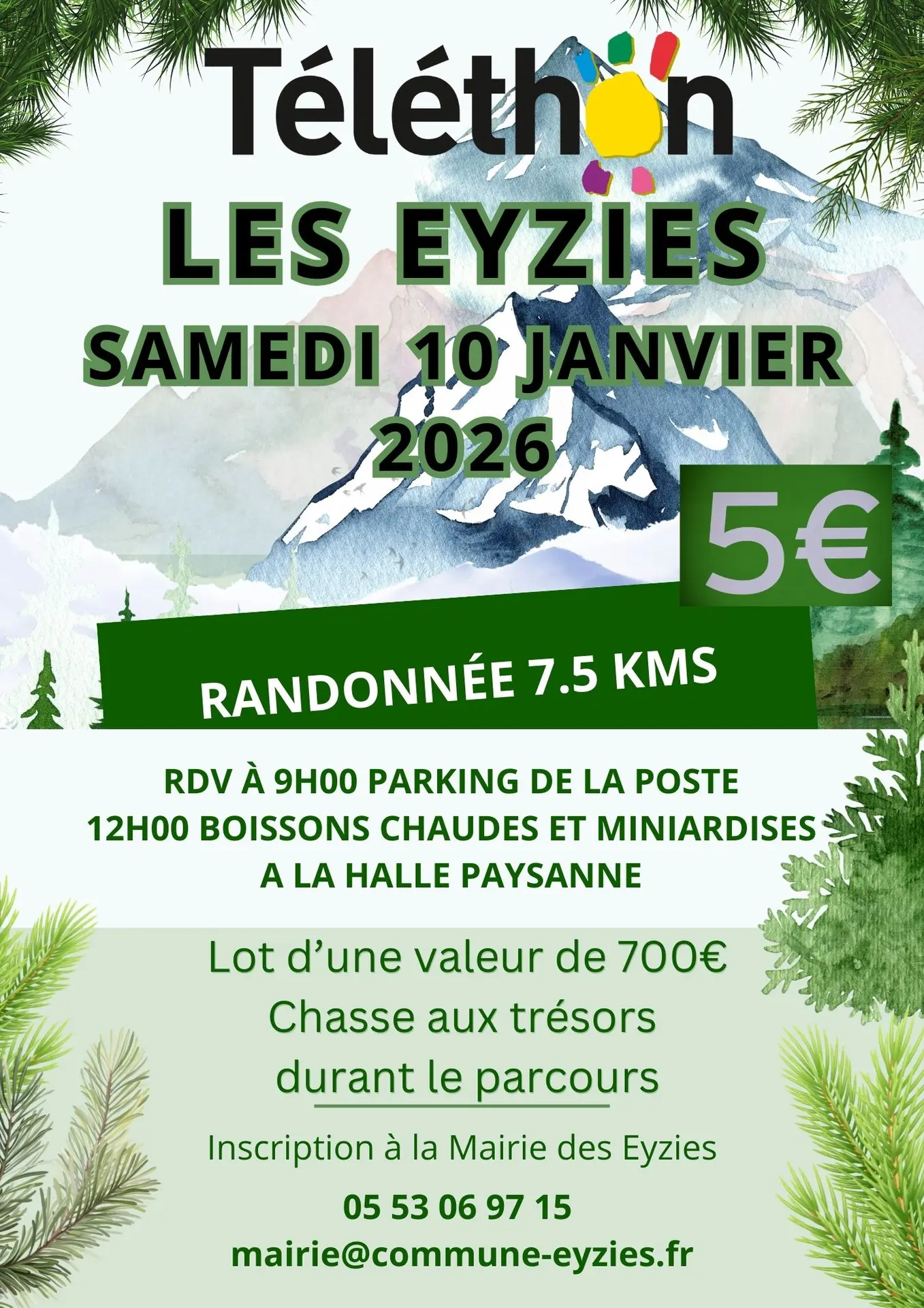 10012026_randonnée téléthon_Les Eyzies