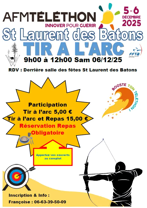 11 - Téléthon tir à l'arc - STLB