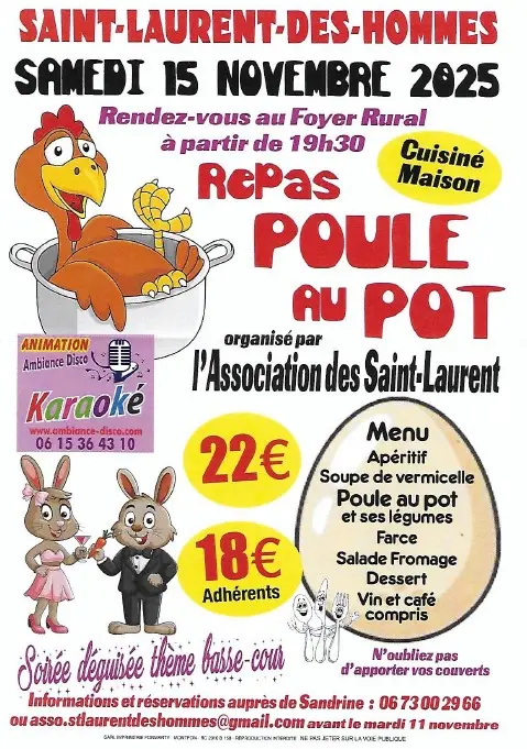 1511 repas poule au pot